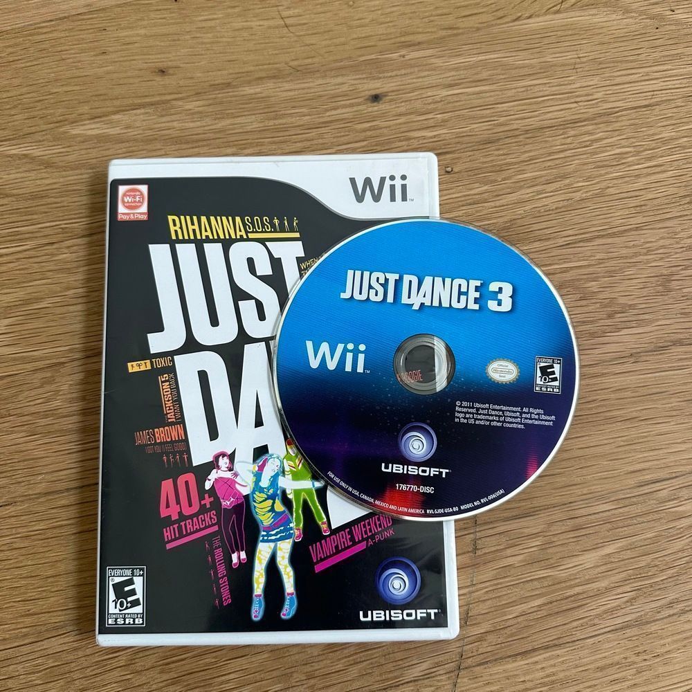 Wii Just Dance 3 - But in Just Dance 2 Box Game - Picture 3 of 4